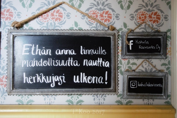Kahavilla – Kahvila&nbsp;Kariranta